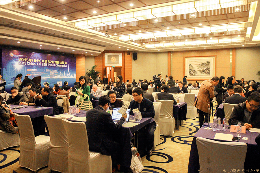 200余场一对一对接洽谈 搭建中欧中小企业合作之桥